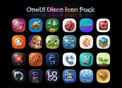 OneUi Disco Icons - скриншот 3