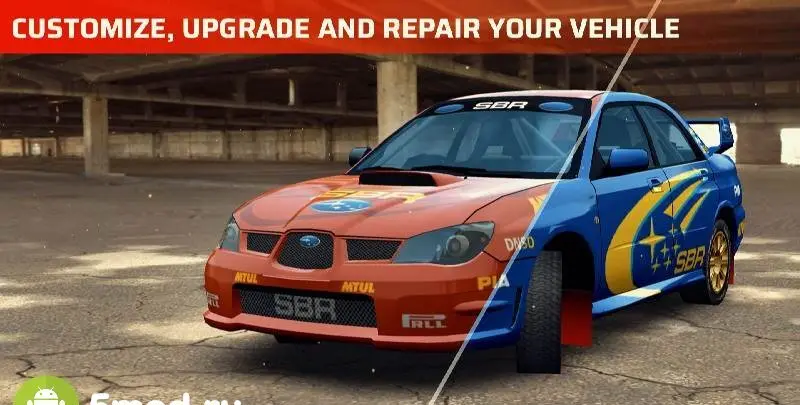 Rally ONE : Multiplayer Racing - скриншот 4
