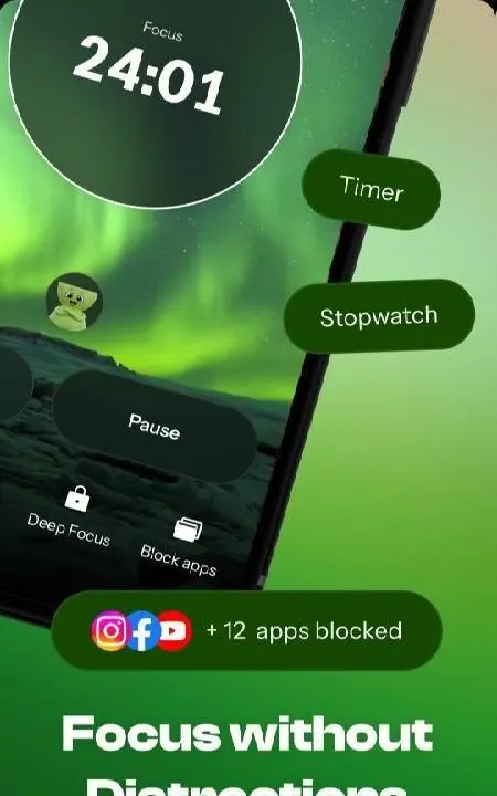 Regain: Study Timer for Focus - скриншот 2