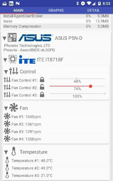 Remote System Monitor - скриншот 4
