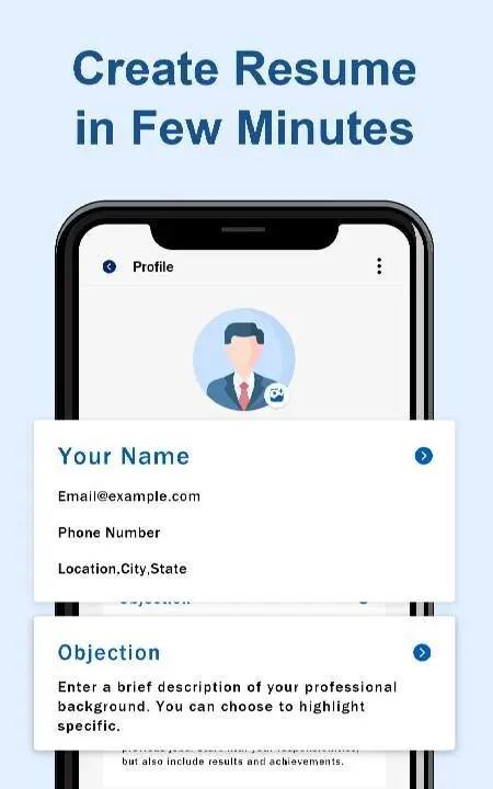 Resume Builder CV Resume Maker - скриншот 1
