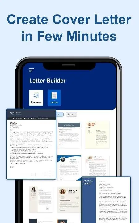 Resume Builder CV Resume Maker - скриншот 4