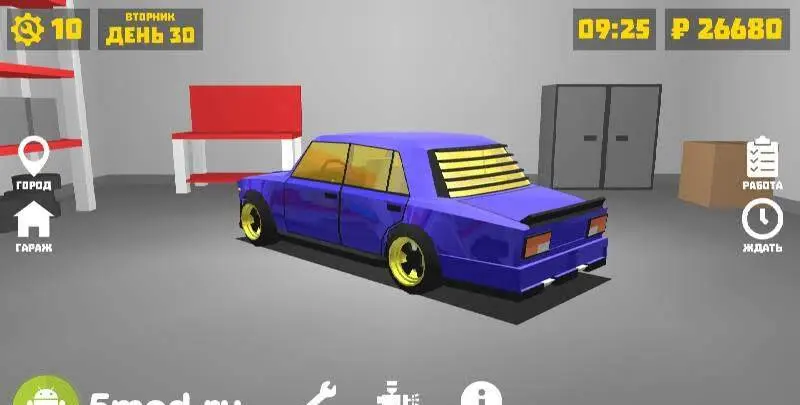 Retro Garage Car Mechanic Simulator - скриншот 2