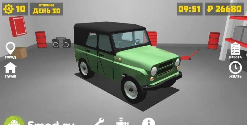 Retro Garage Car Mechanic Simulator - скриншот 3