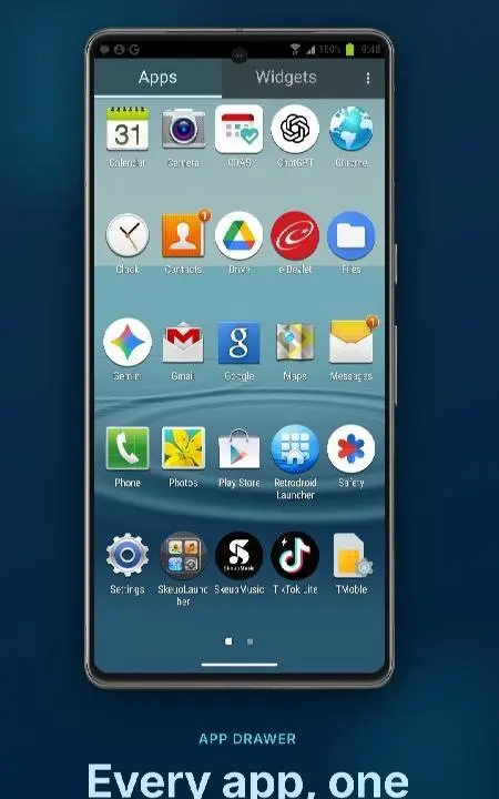 RetroDroid Launcher - скриншот 2