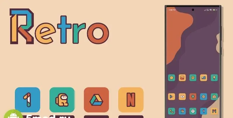 Retromatic Icon Pack - скриншот 1
