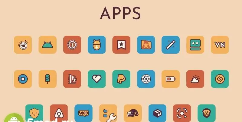 Retromatic Icon Pack - скриншот 3