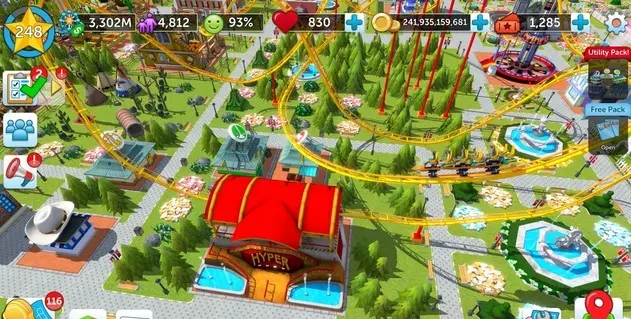 RollerCoaster Tycoon Touch - скриншот 8