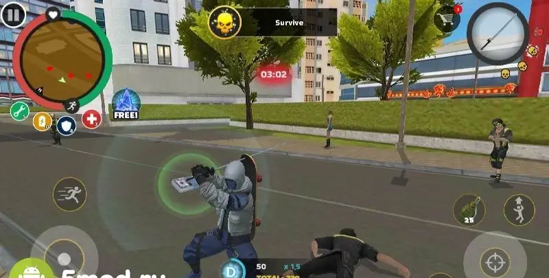 Rope Hero: Mafia City Wars - скриншот 1