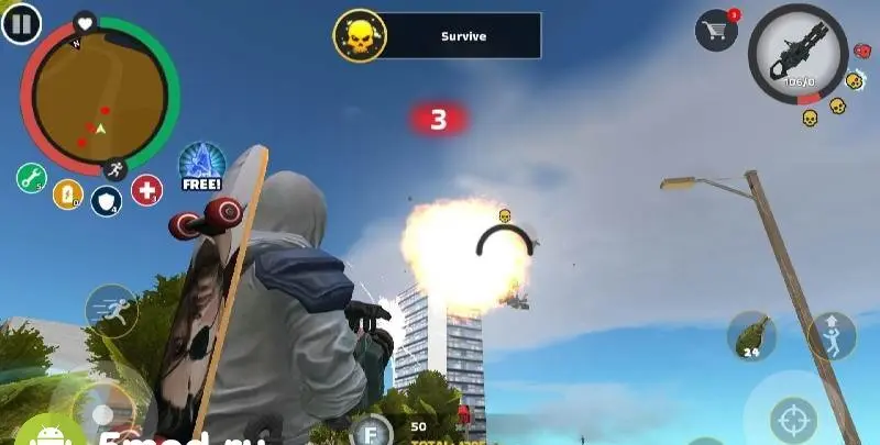 Rope Hero: Mafia City Wars - скриншот 2