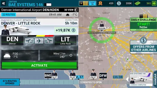 Airline Commander: Flight Game - скриншот 2