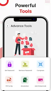 PDF Reader: PDF Converter - скриншот 5
