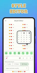Stylish Text - Fonts Keyboard - скриншот 4