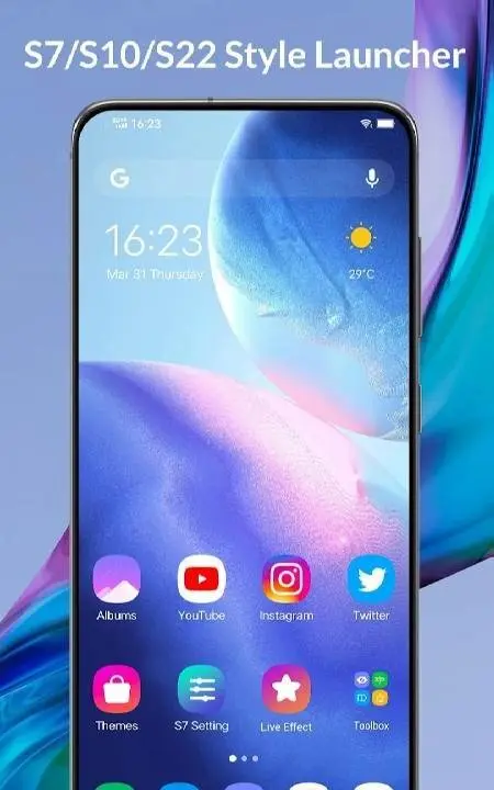 S7/S9/S22 Launcher for GalaxyS - скриншот 1