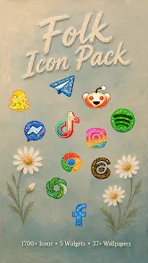 Folk Icon Pack - скриншот 7