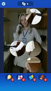 Mosaic Puzzle-Beauty Jigsaw - скриншот 4