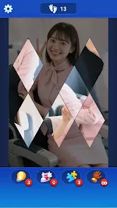 Mosaic Puzzle-Beauty Jigsaw - скриншот 8