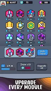 Idle Space: Ship Crafting RPG - скриншот 2