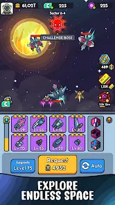 Idle Space: Ship Crafting RPG - скриншот 3