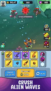 Idle Space: Ship Crafting RPG - скриншот 4
