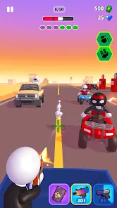 Rage Road - Car Shooting Game - скриншот 1