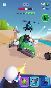 Rage Road - Car Shooting Game - скриншот 5