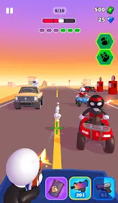 Rage Road - Car Shooting Game - скриншот 6