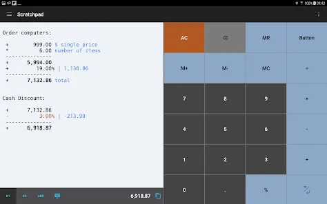 CalcTape Calculator with Tape - скриншот 12