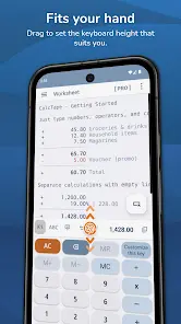 CalcTape Calculator with Tape - скриншот 4