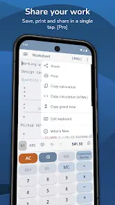 CalcTape Calculator with Tape - скриншот 7