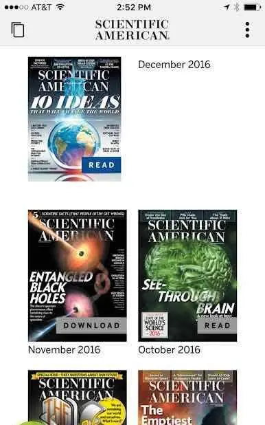 Scientific American - скриншот 1