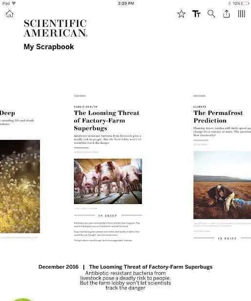Scientific American - скриншот 4