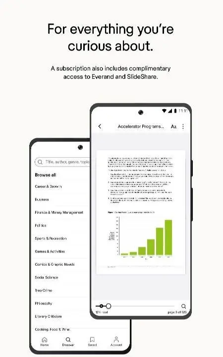 Scribd: 170M+ documents - скриншот 4