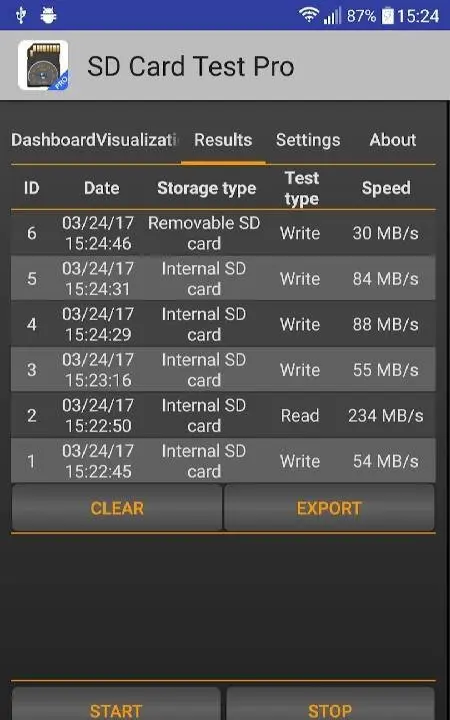 SD Card Test Pro - скриншот 4