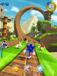 Sonic Forces: PvP-гонка - скриншот 7
