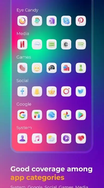 Selene Icon Pack - скриншот 4