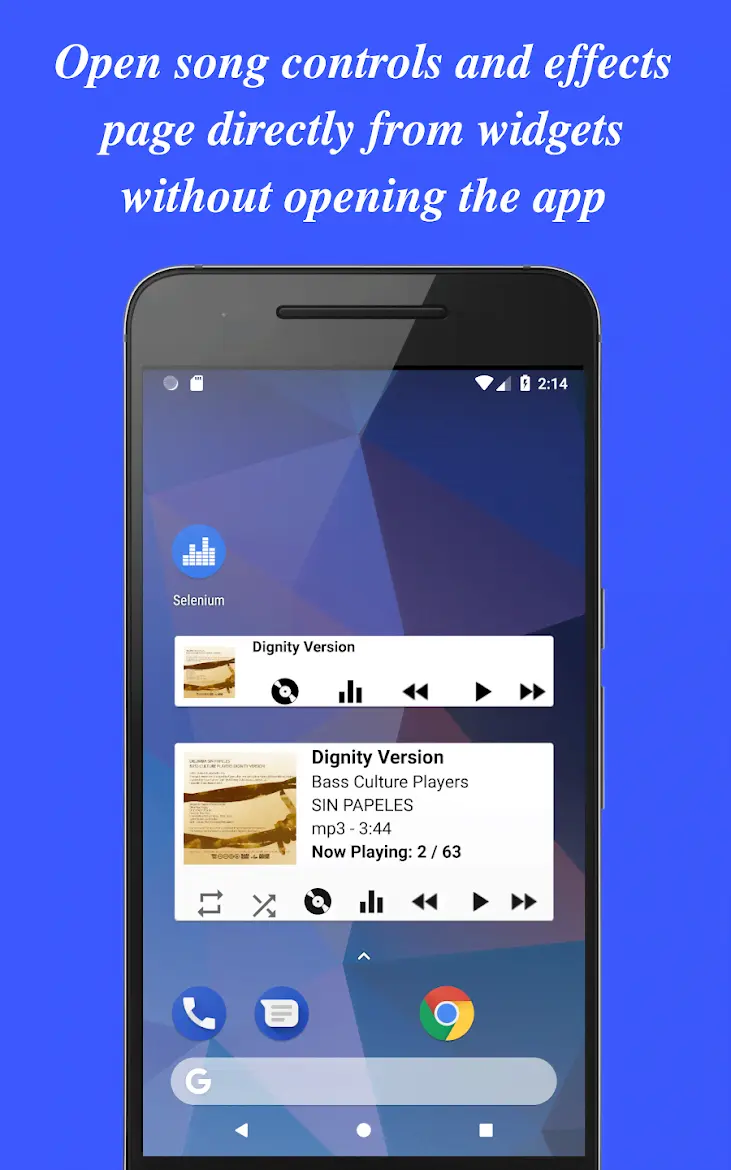 SELENIUM - Music Player - скриншот 1