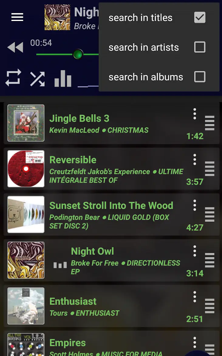 SELENIUM - Music Player - скриншот 2