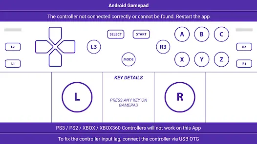 Gamepad Tester - скриншот 1