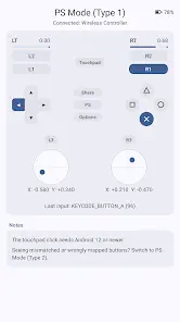 Gamepad Tester - скриншот 2