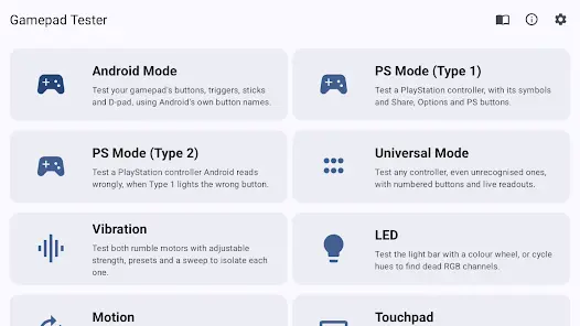 Gamepad Tester - скриншот 11