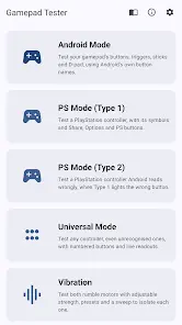Gamepad Tester - скриншот 3