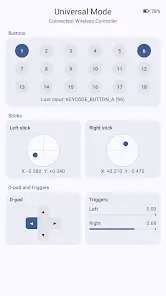 Gamepad Tester - скриншот 4