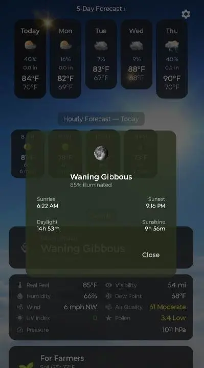 Sense Weather + Flip Clock - скриншот 3