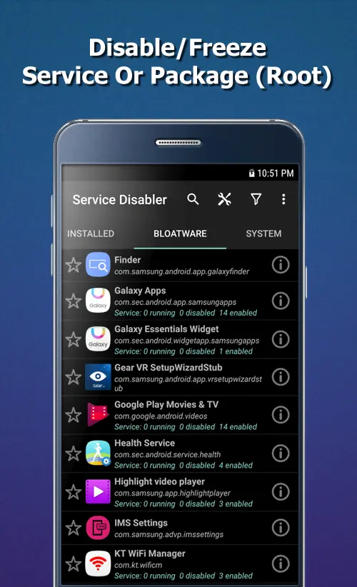 Service Disabler - скриншот 1