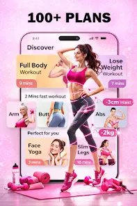 Women Workout : Finess App - скриншот 5