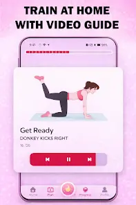 Women Workout : Finess App - скриншот 6