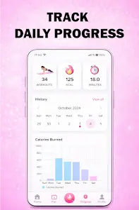 Women Workout : Finess App - скриншот 8