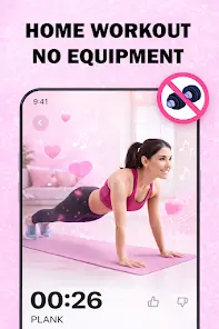 Women Workout : Finess App - скриншот 9