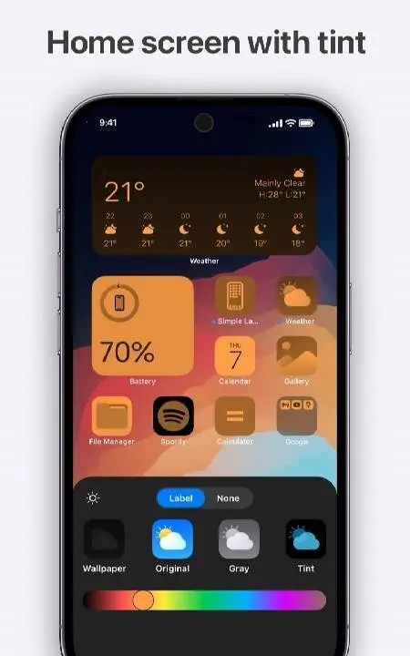 Simple Launcher - Home Screen - скриншот 3